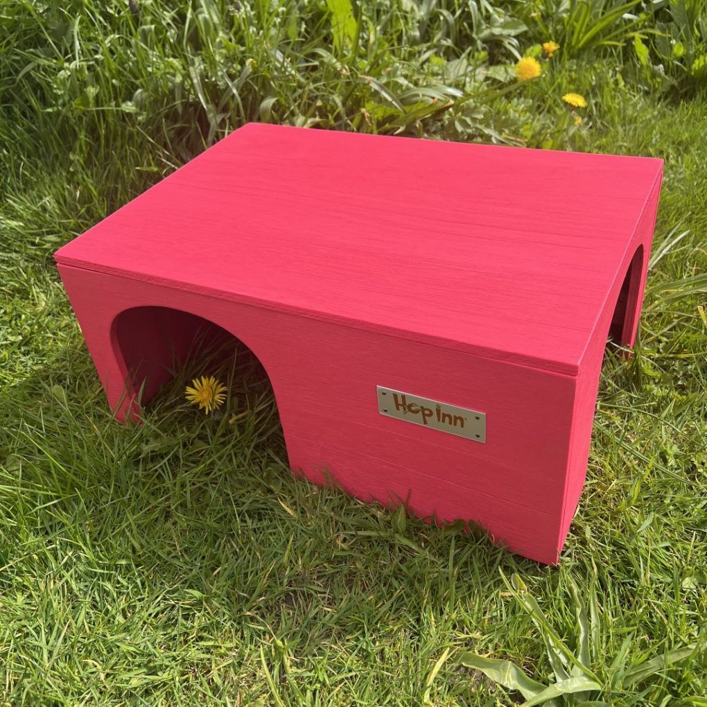 Extra Large Guinea Pig House (Flamingo Pink)