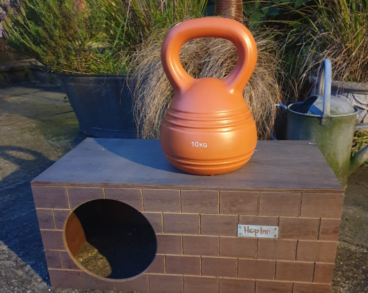 Rabbit Hideaway and Castle - Use Together or Separately (Weathered Wood) - Image 12