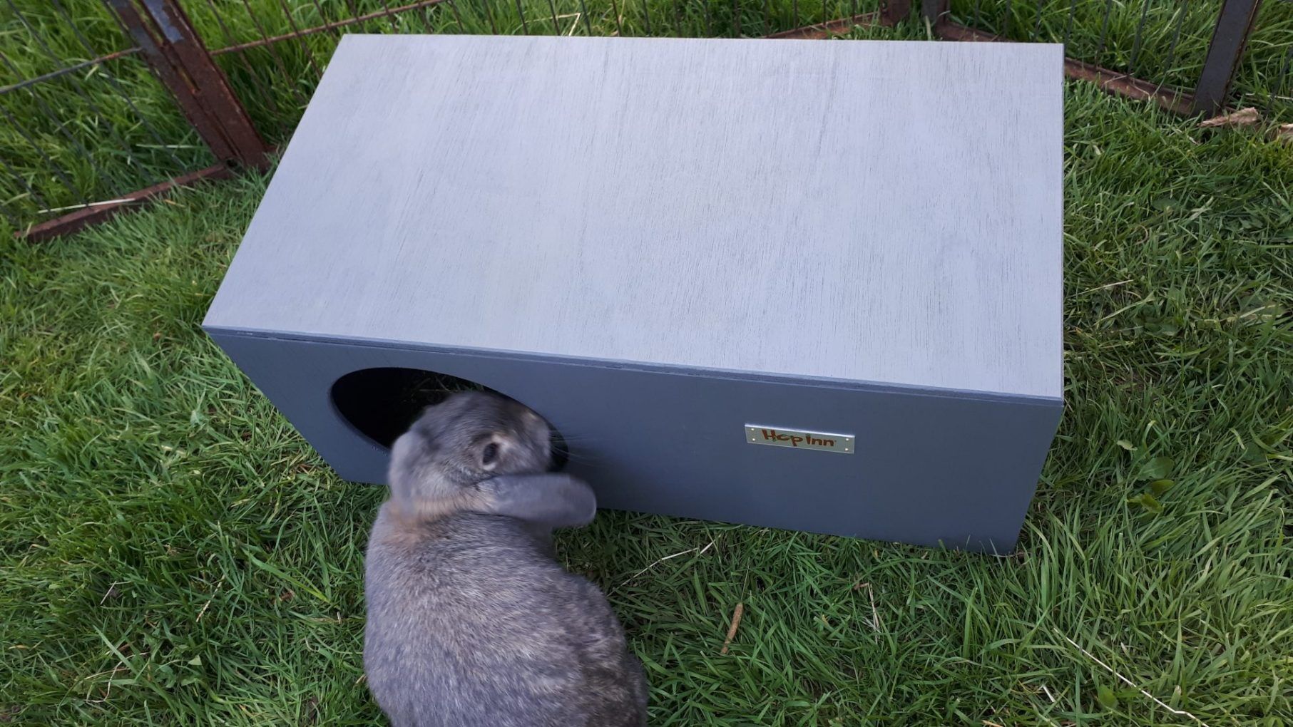 Rabbit Hideaway House - Slate Grey - Image 7