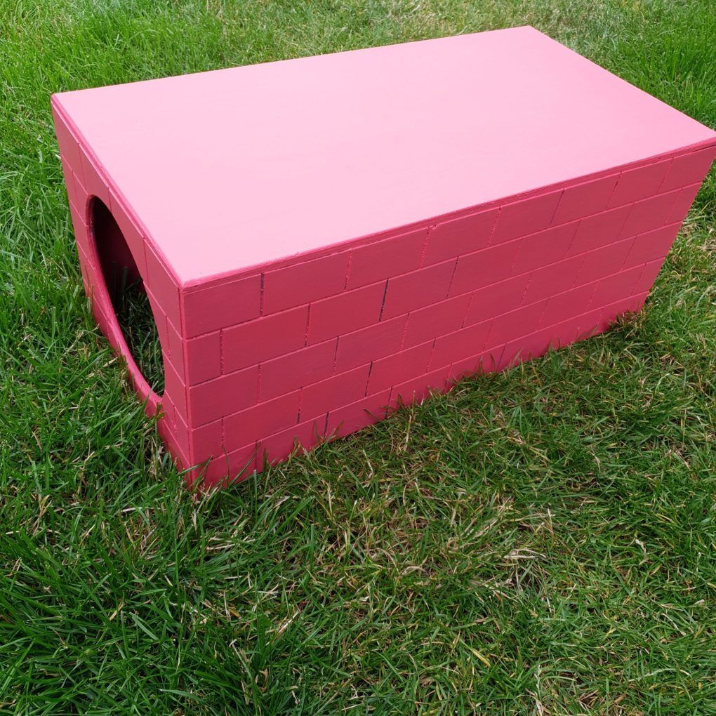 Rabbit Bricked Hideaway (Flamingo Pink) - Image 4