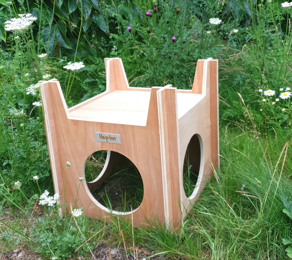 Hop Inn Rabbit Castle Plain Face (Natural)